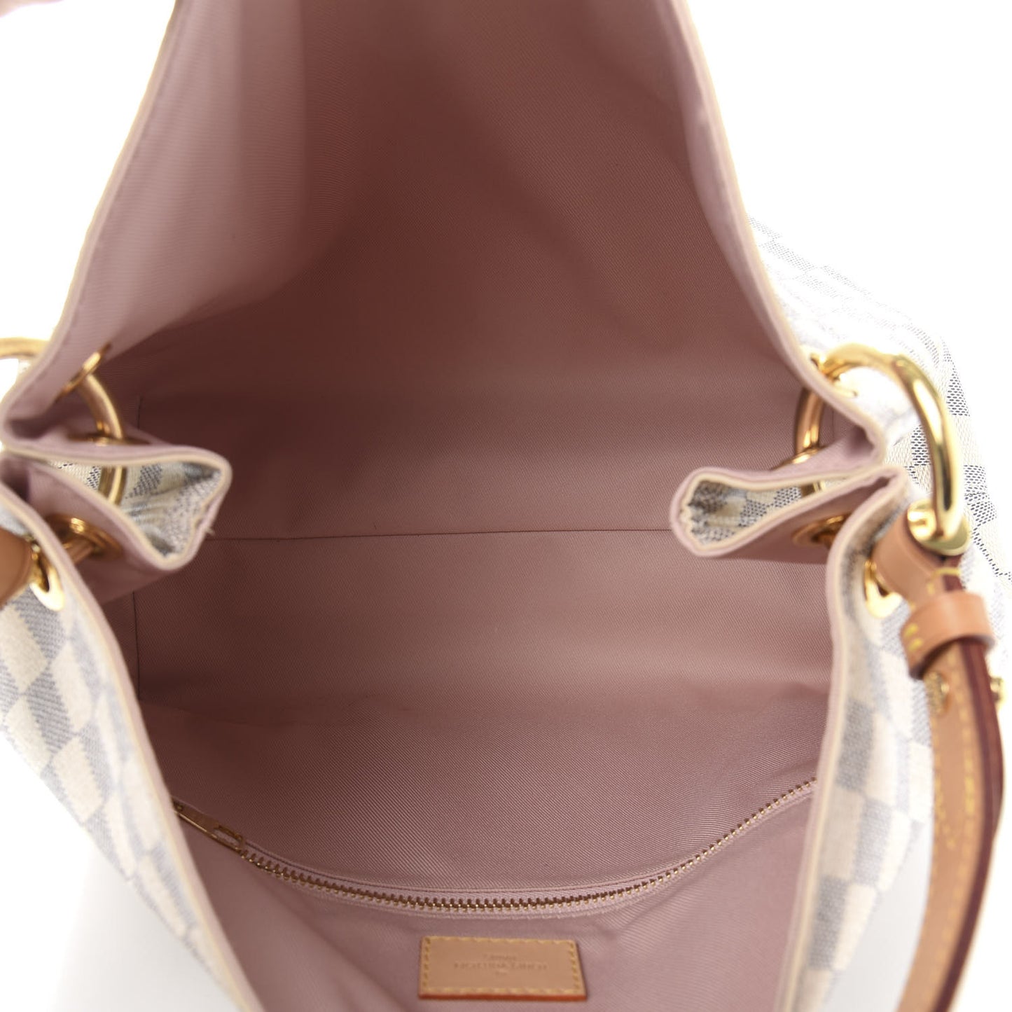 Damier Azur Graceful PM Rose Ballerine