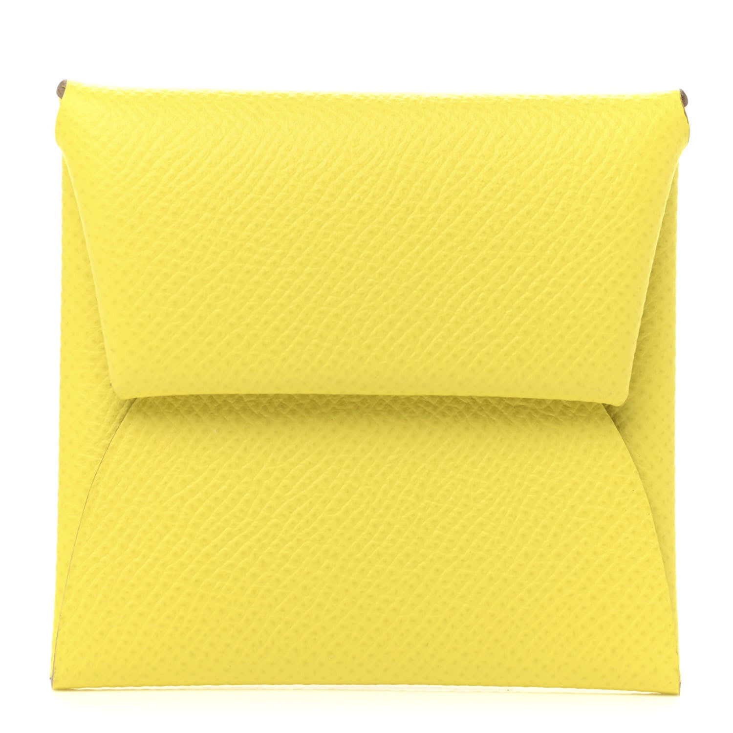 Hermes Epsom Bastia Coin Purse Lime 1 of 7