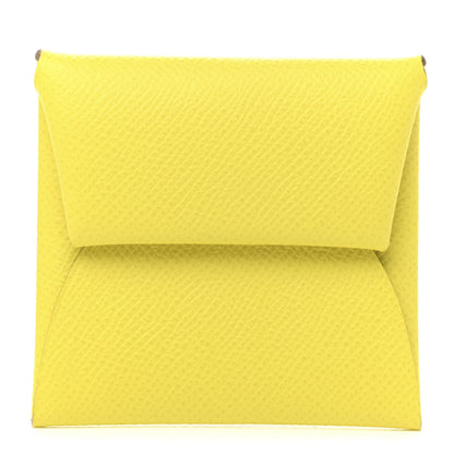 Hermes Epsom Bastia Coin Purse Lime 1 of 7