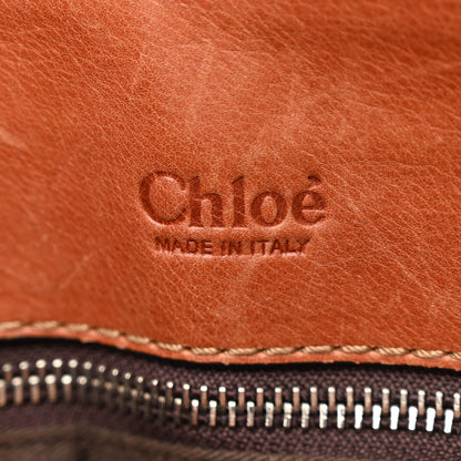 Chloe Calfskin Edith Satchel Beige 6 of 17