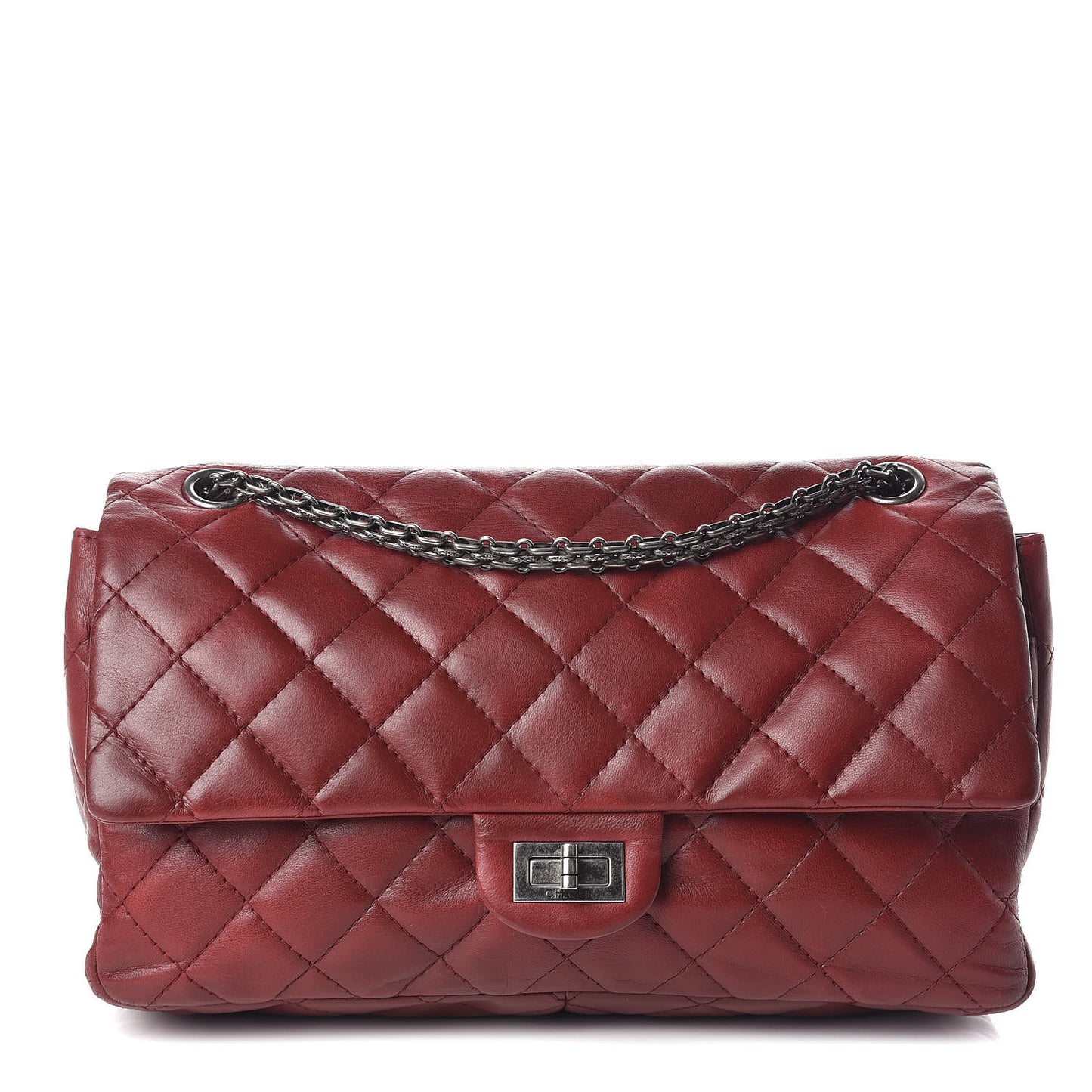 Calfskin Quilted 2.55 Reissue 226 Flap Red