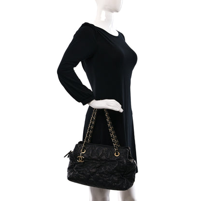 Chanel Caviar Wild Stitch Tote Black 2 of 9