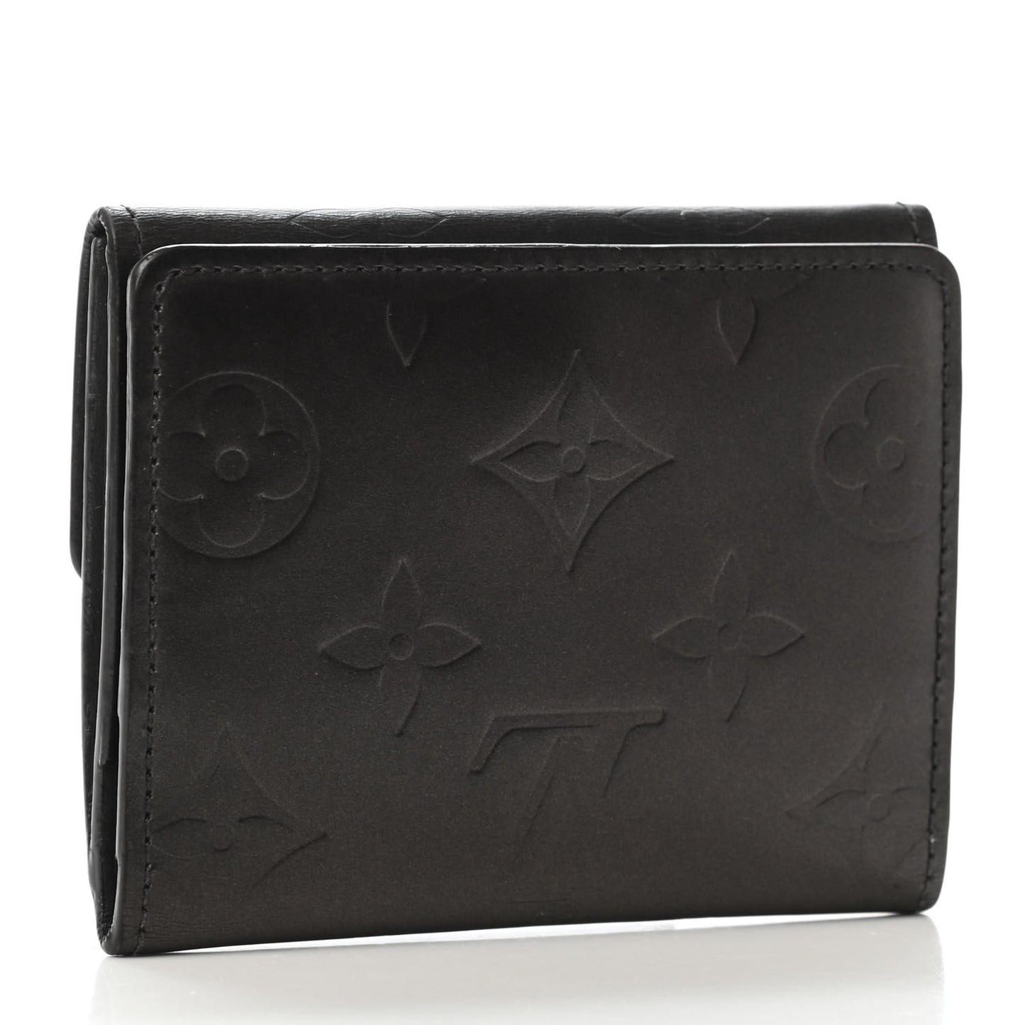 Mat Monogram Ludlow Wallet Black