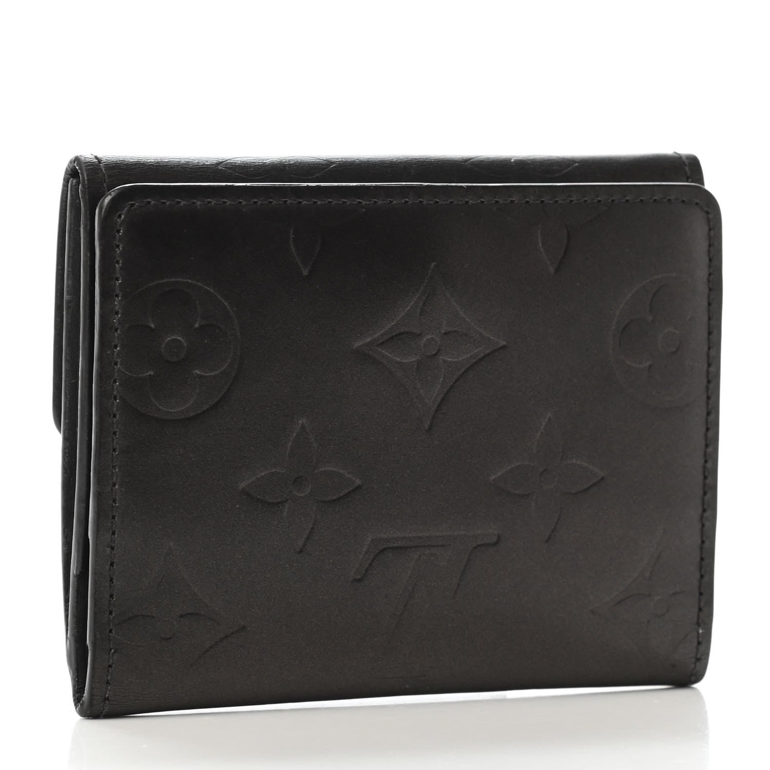 Louis Vuitton Mat Monogram Ludlow Wallet Black 2 of 4