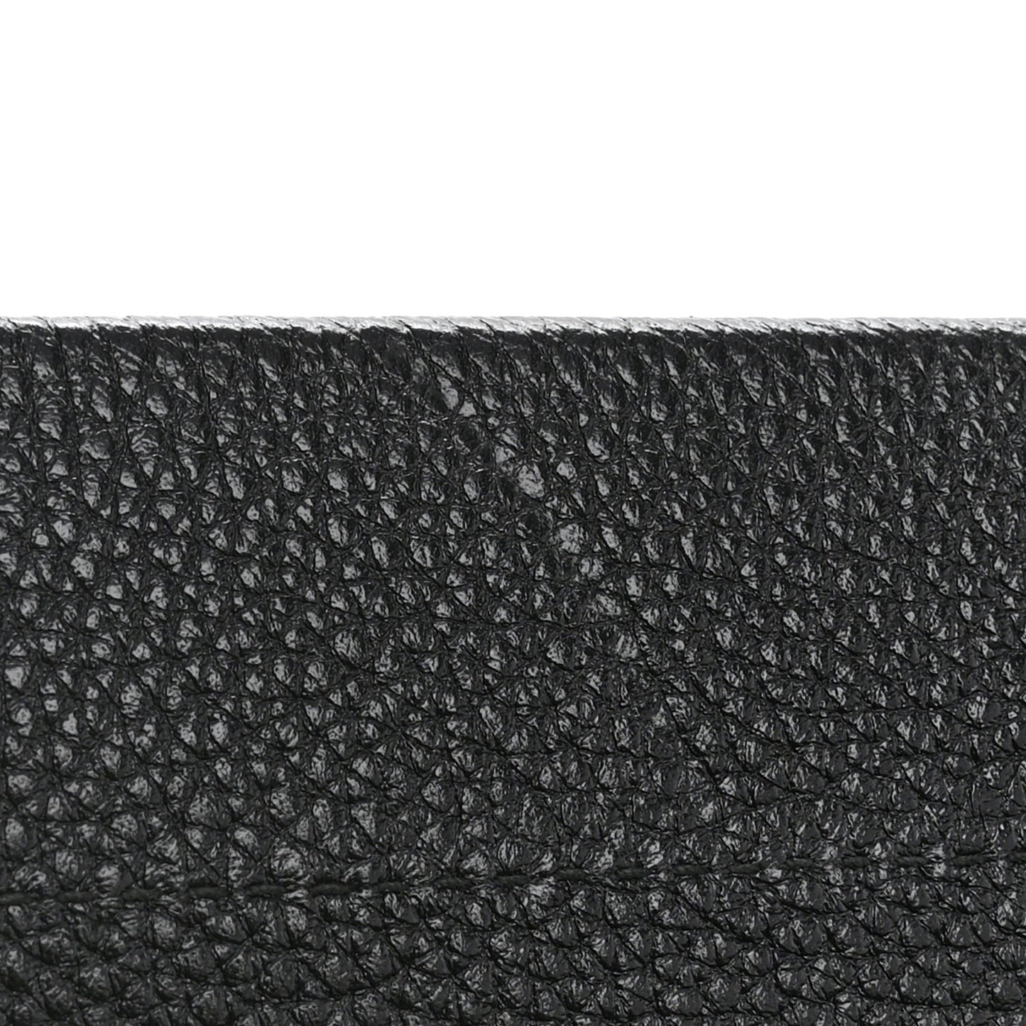 Grainy Calfskin Small Zumi Top Handle Bag Black