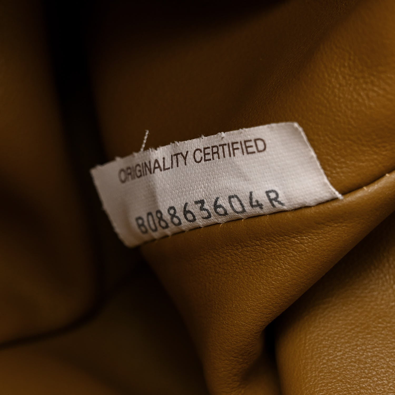 Bottega Veneta Calfskin The Pouch Chain Cammello 7 of 10