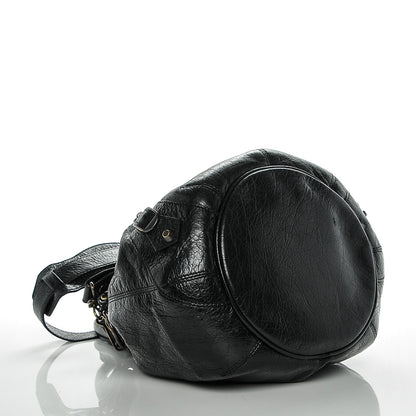 Balenciaga Agneau Classic Hardware Mini Pompon Black 4 of 6