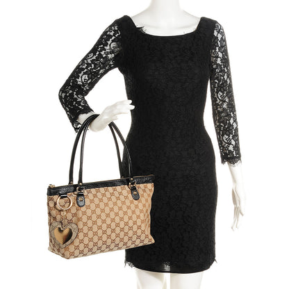 Gucci Monogram Medium Sukey Top Handle Brown 7 of 7