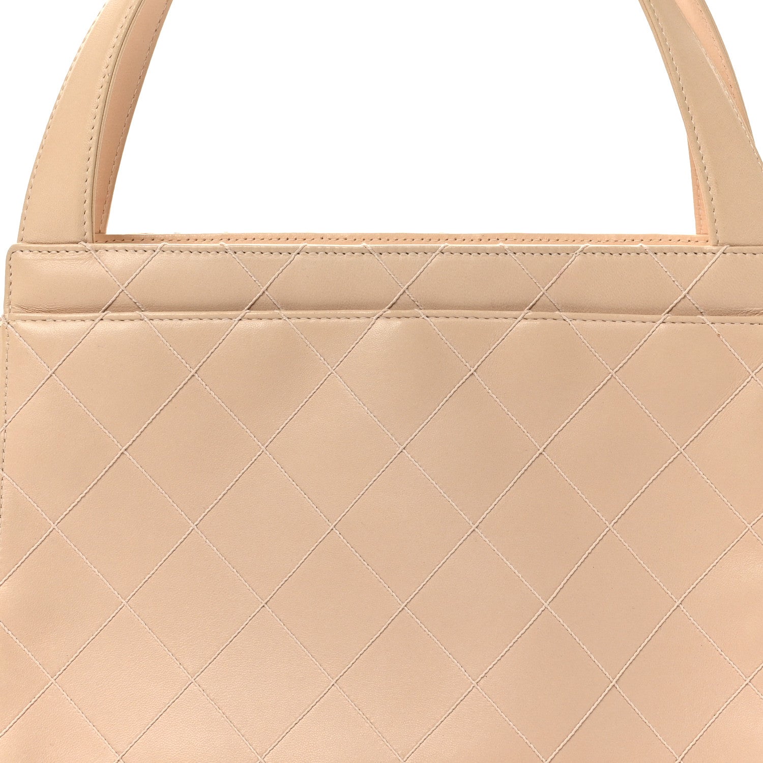 Chanel Calfskin Quilted Small Shopper Pink 8 of 11