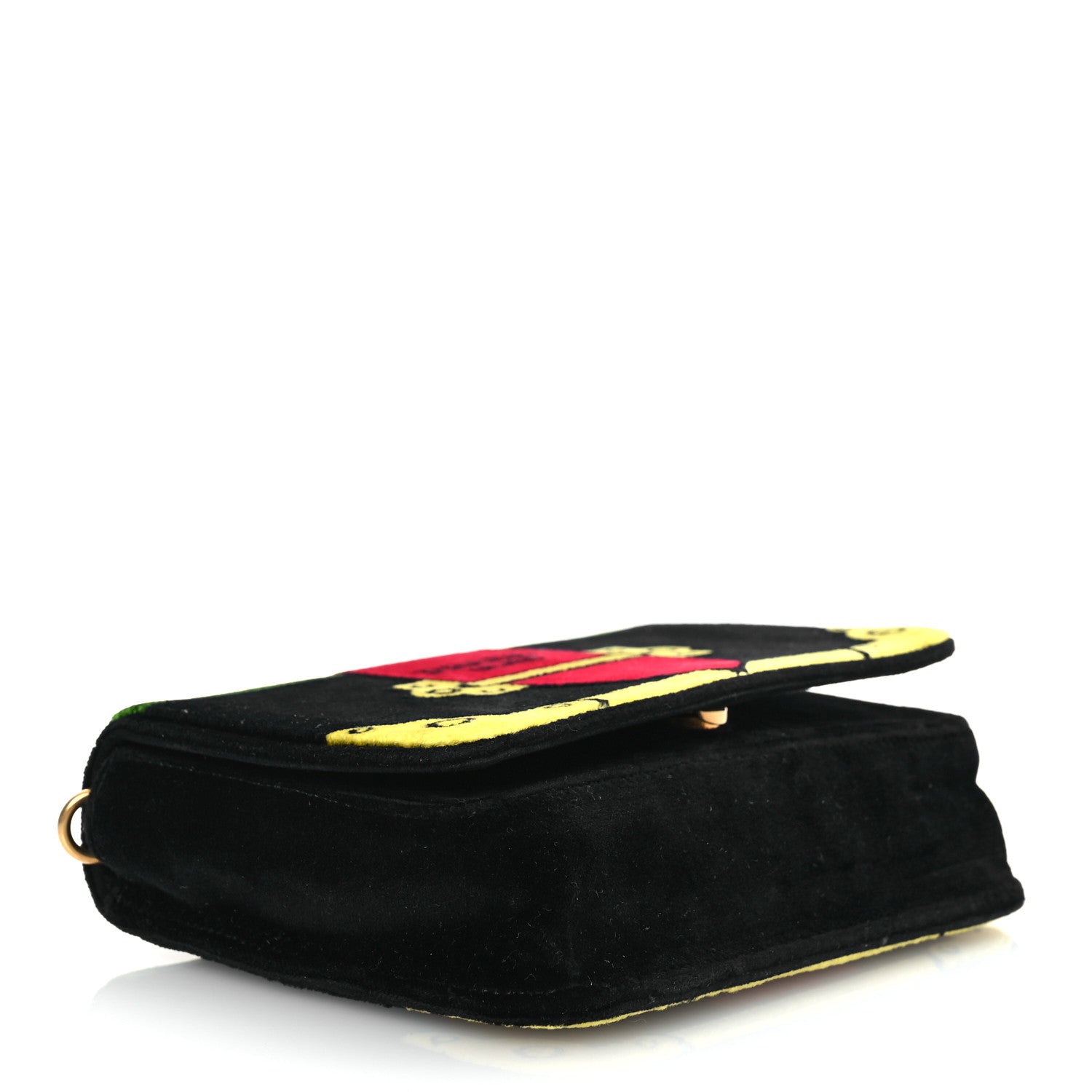 Prada Velvet Cahier Belt Bag Black 4 of 16