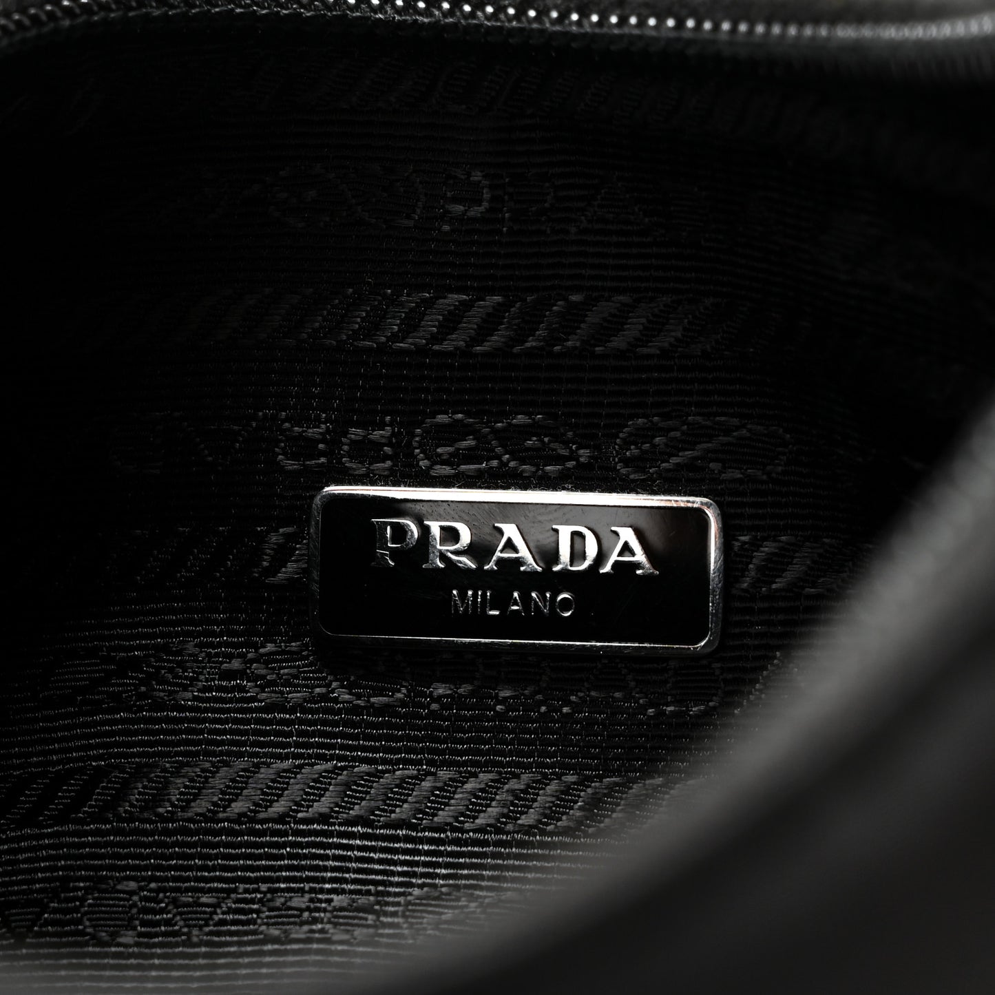 Tessuto Nylon Mini Re-Edition 2000 Bag Black