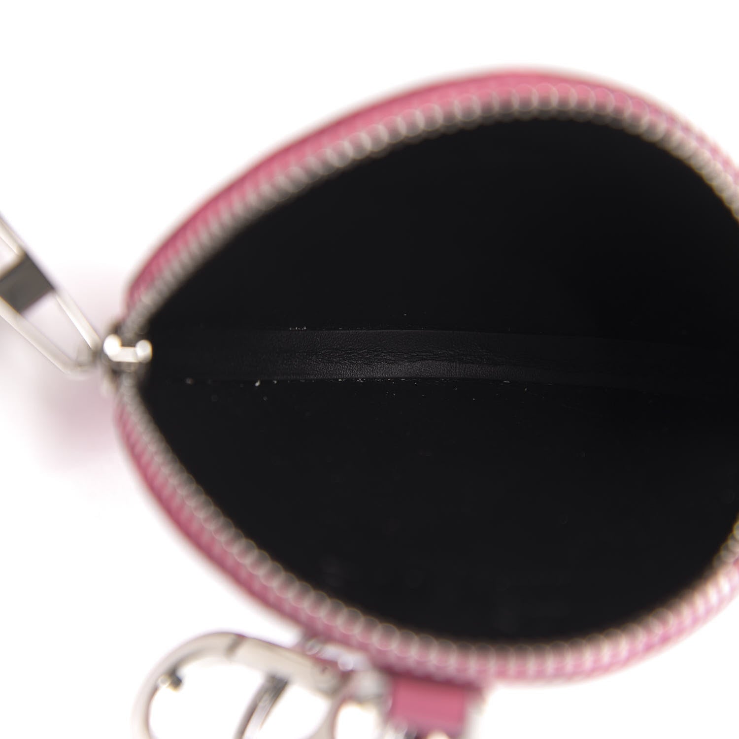 Loewe Calfskin Repeat Coin Purse Pink Tulip Black 3 of 6