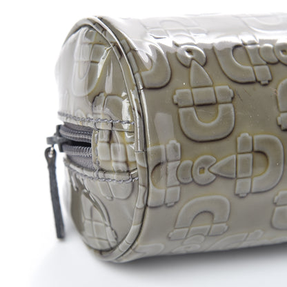Gucci Patent Horsebit Embossed Small Cosmetic Case Green 8 of 10