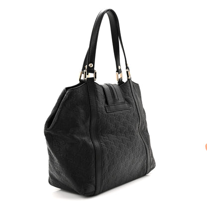 Gucci Guccissima Medium New Ladies Tote Black 3 of 10