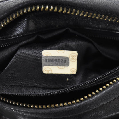 Chanel Lambskin Quilted Tassel Bag Black 10 of 11