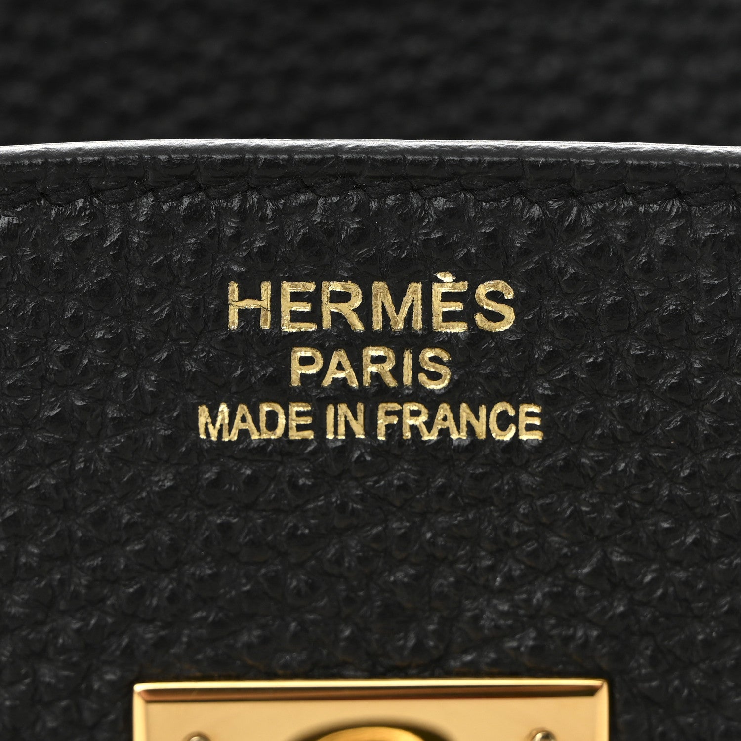 Hermes Togo Birkin 35 Black 6 of 10