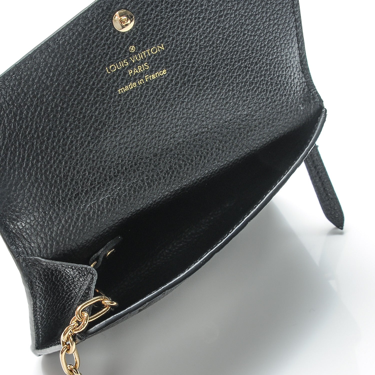 Louis Vuitton Empreinte Key Pouch Black 6 of 6