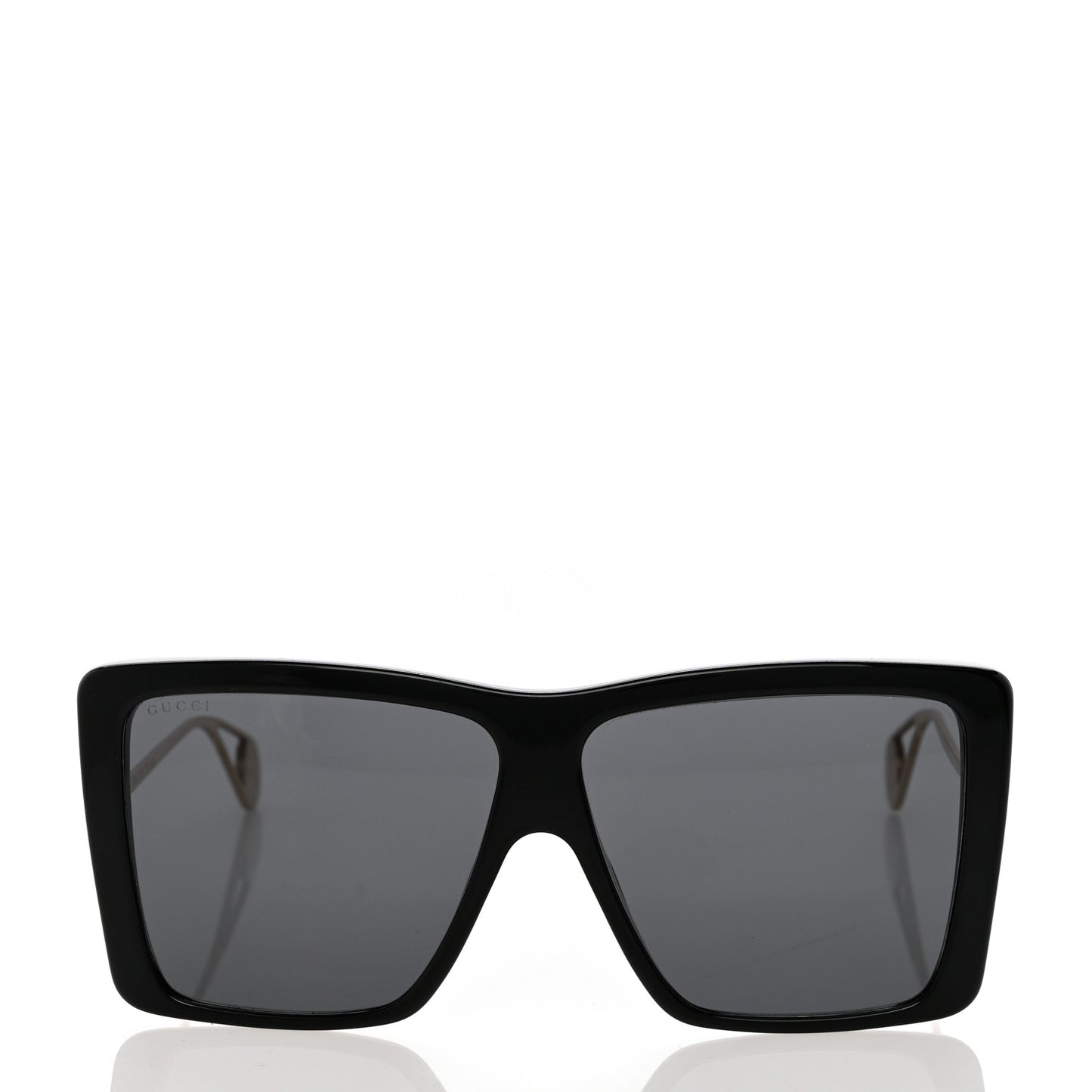 Acetate Oversize Square Frame GG0434S Sunglasses Black