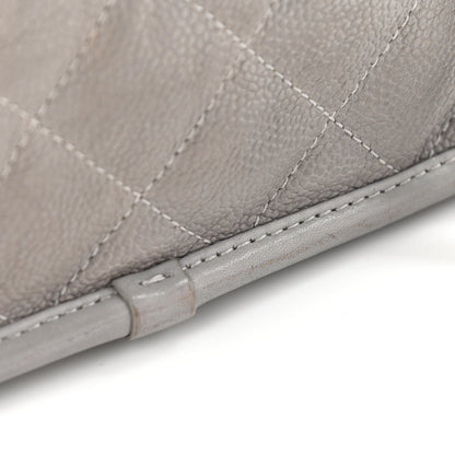 Chanel Caviar Quilted Medium French Riviera Flap Light Grey 14 of 18