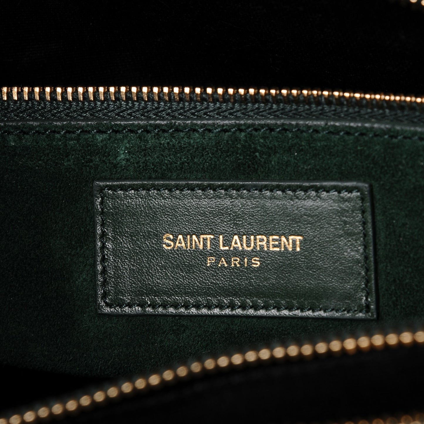 Calfskin Small Sac De Jour Dark Green