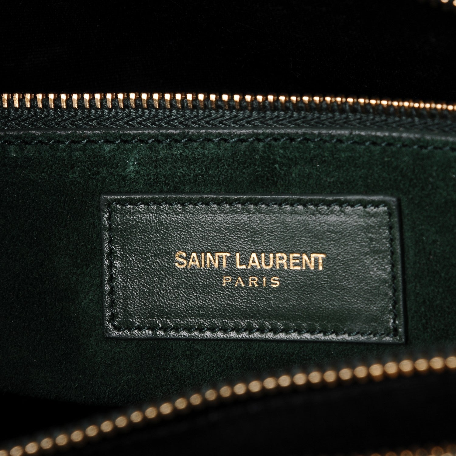 Saint Laurent Calfskin Small Sac De Jour Dark Green 7 of 8