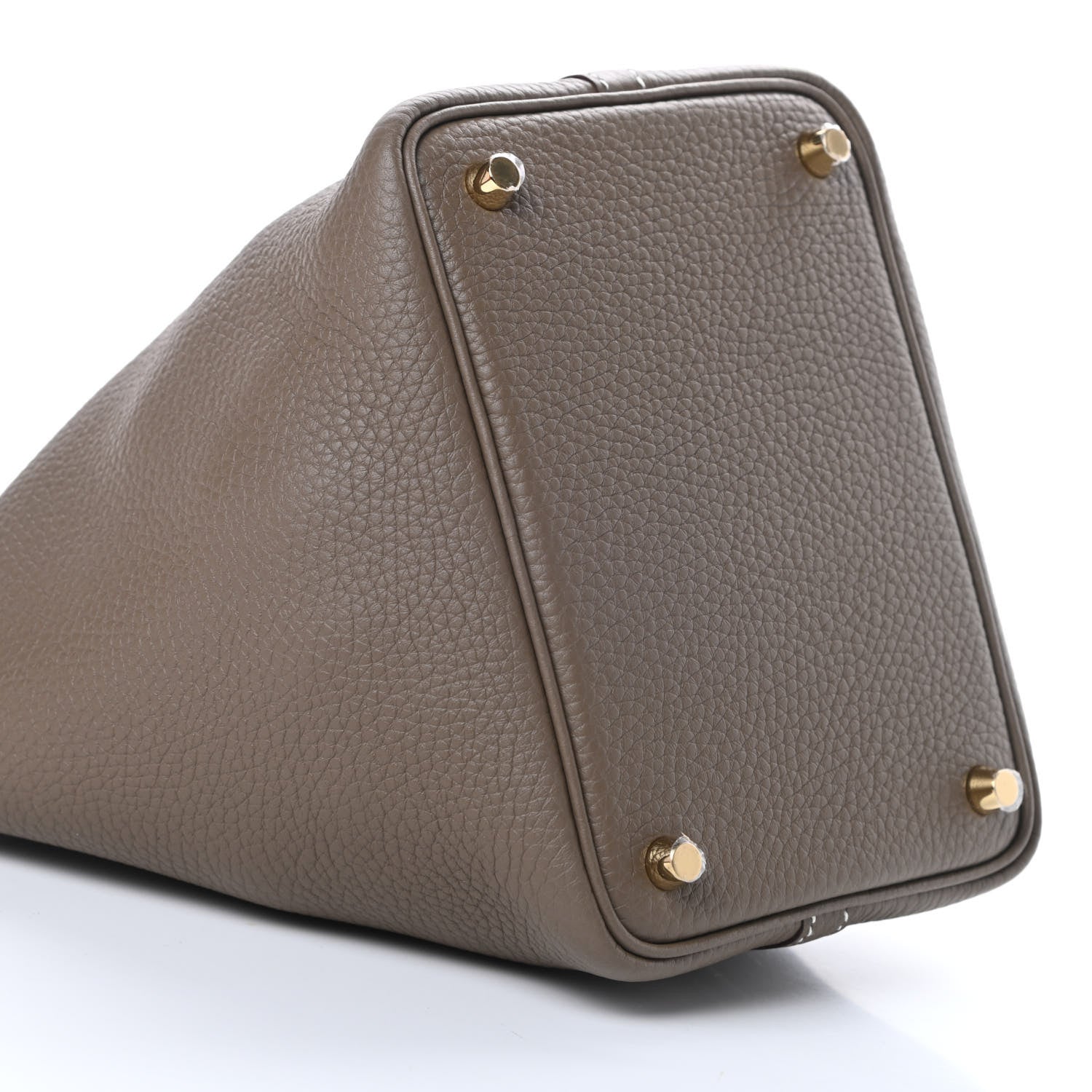 Hermes Taurillon Clemence Picotin Lock 18 PM Etoupe 9 of 11