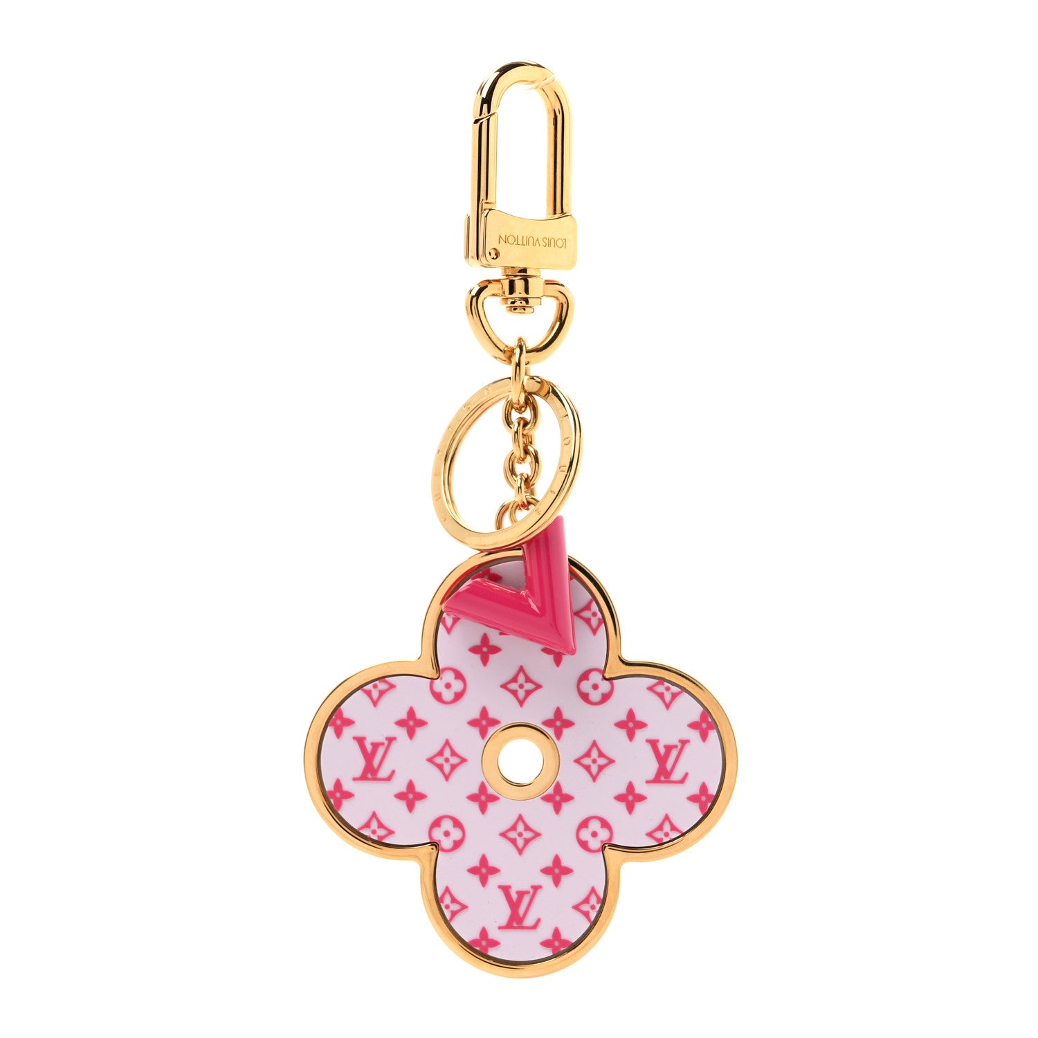 Louis Vuitton Monogram All Over Bag Charm Key Holder 1 of 4