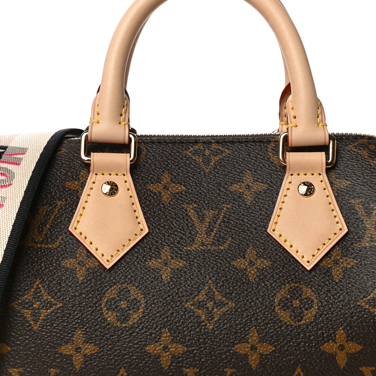 Louis Vuitton Monogram Speedy Bandouliere 20 Black 6 of 9