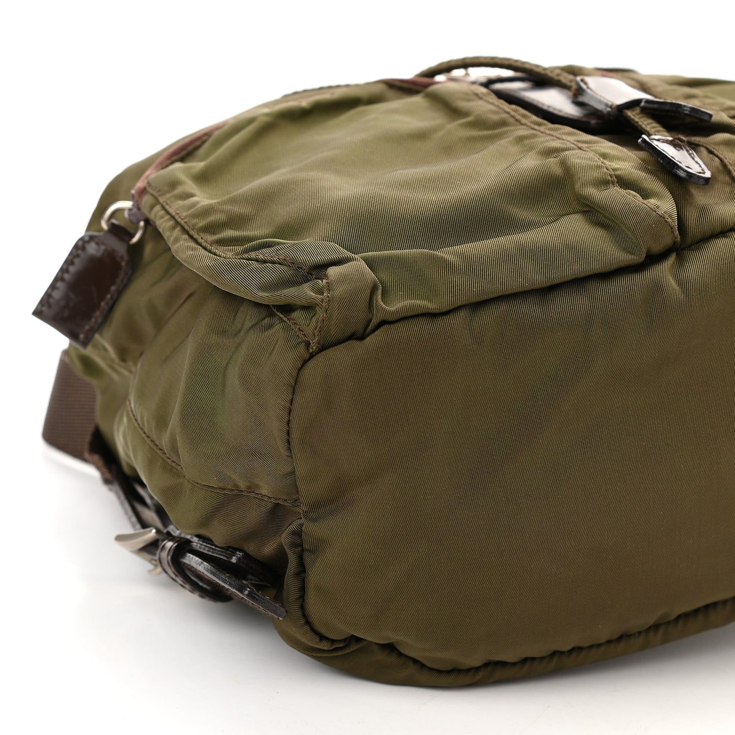 Nylon Vela Small Backpack Green