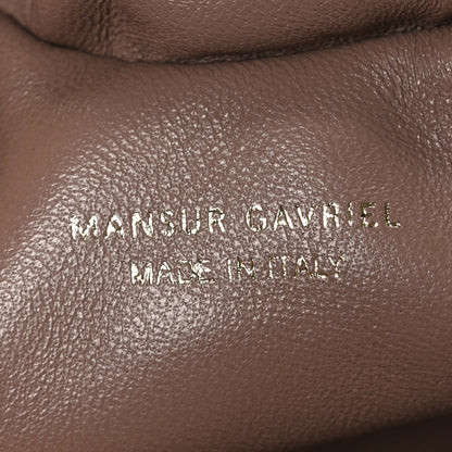 Mansur Gavriel Lambskin Mini Cloud Clutch Biscotto 6 of 9