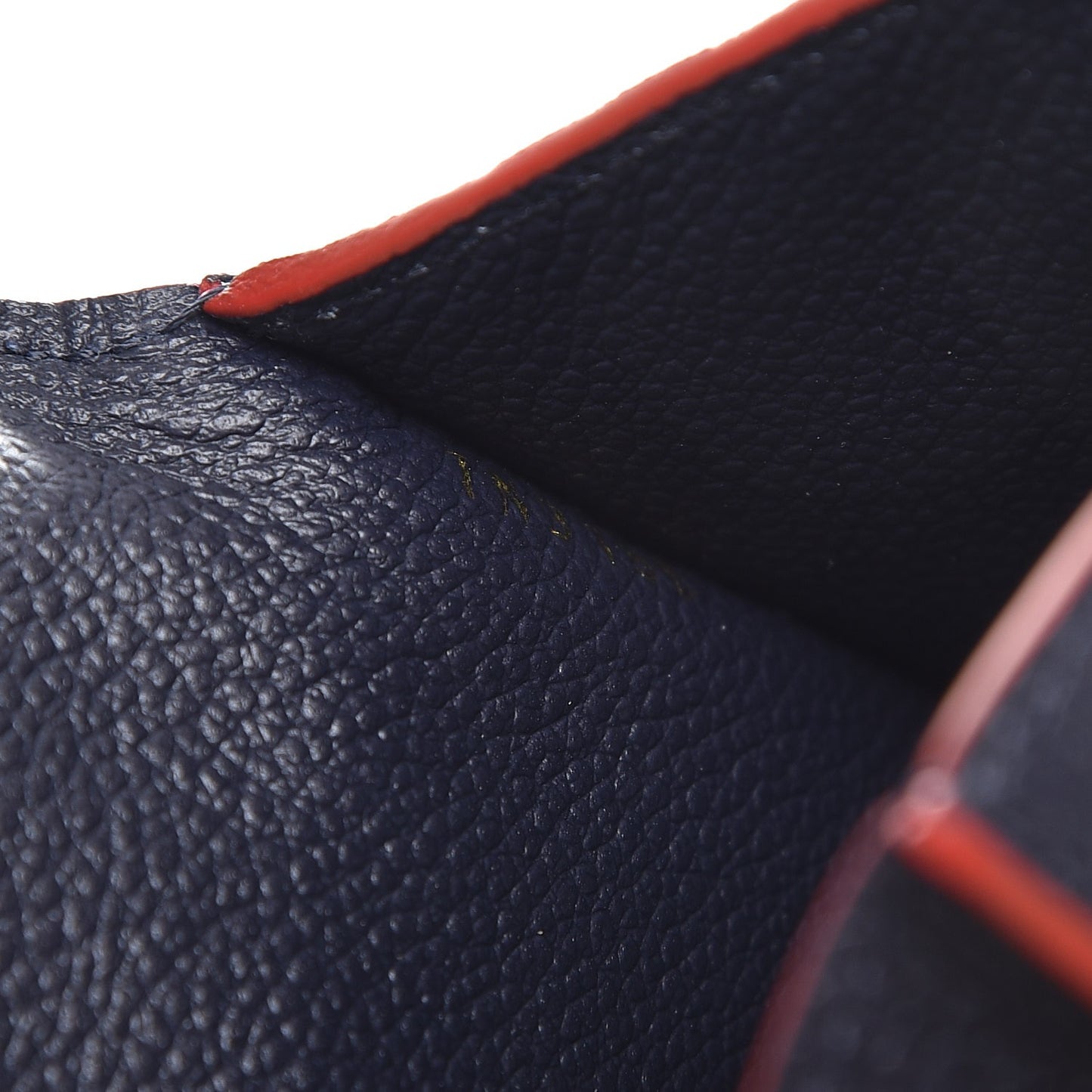 Empreinte Key Pouch Marine Rouge