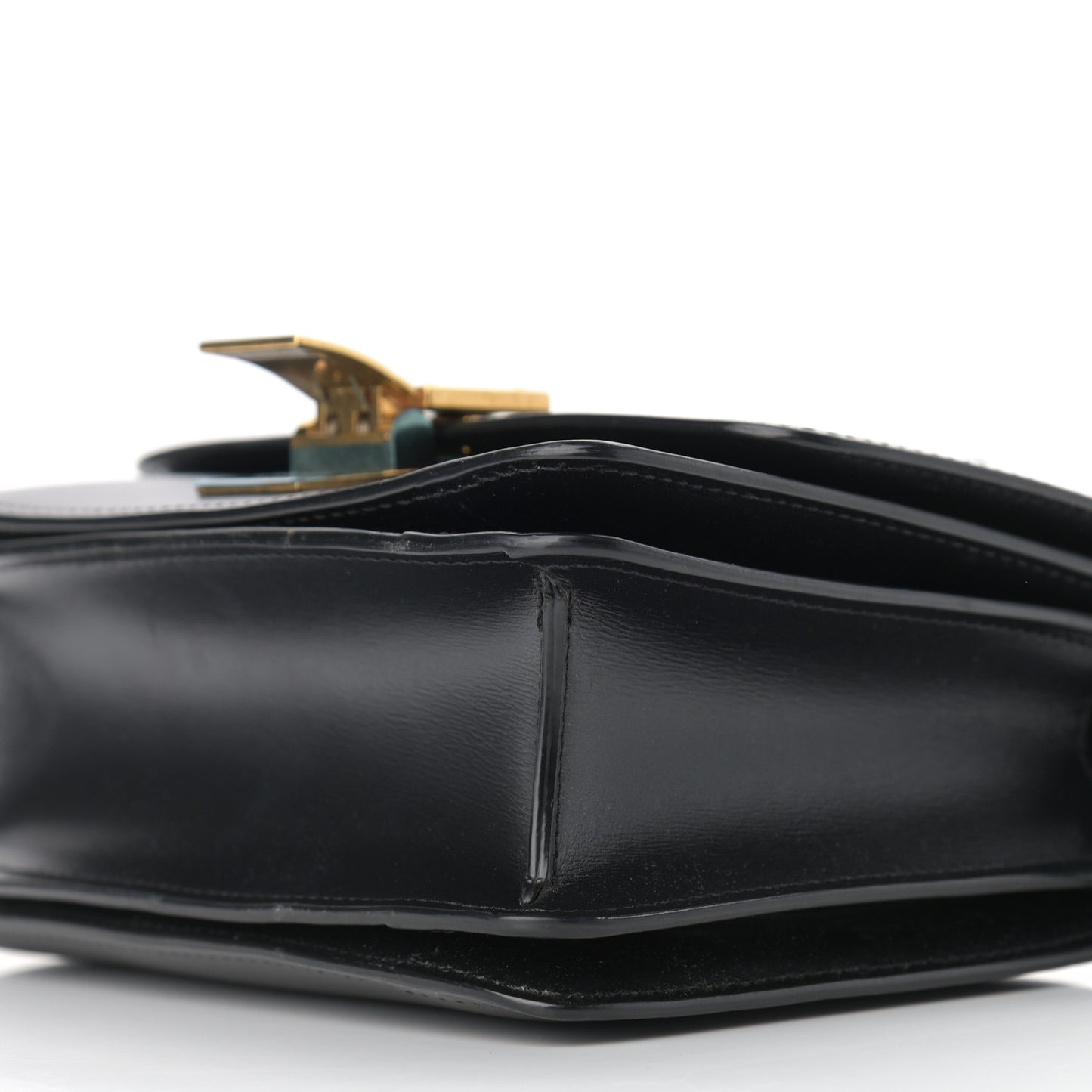 Box Calfskin Small Classic Box Flap Bag Black