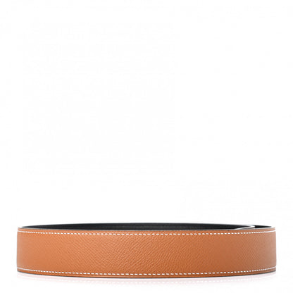 Hermes Swift Epsom 24mm Belt Strap 70 Black Gold 2 of 5