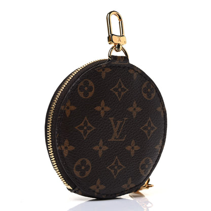 Louis Vuitton Monogram Multi Pochette Accessories Round Coin Purse 2 of 4