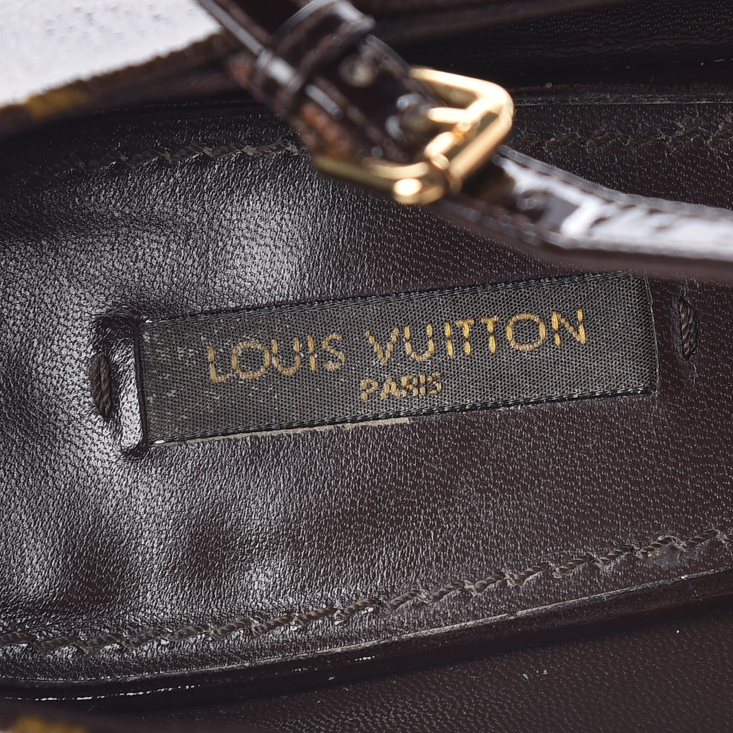 Louis Vuitton Patent Monogram Fetish Vanity Platform Pumps 41 8 of 17