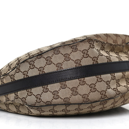 Gucci Monogram GG Twins Hobo Dark Brown 9 of 12