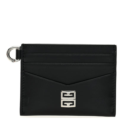 Givenchy Calfskin 4G Card Holder Black 1 of 6