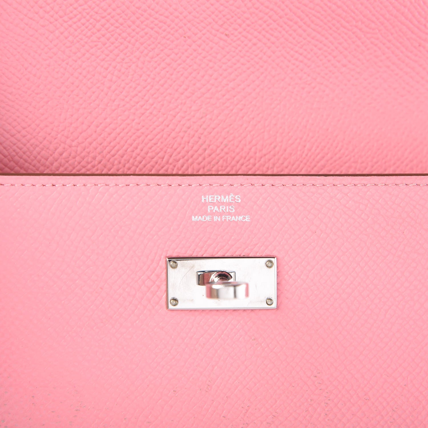 Hermes Epsom Kelly Longue Wallet Rose Confetti 16 of 35