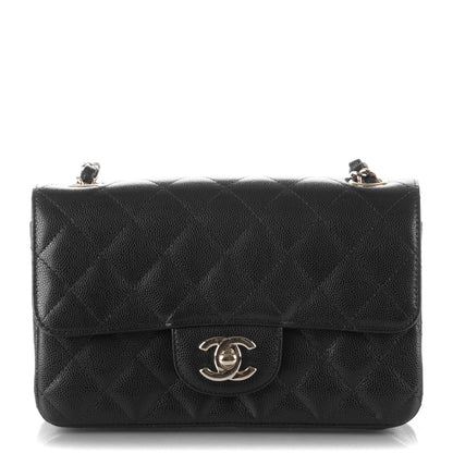 Chanel Caviar Quilted Mini Rectangular Flap Black 1 of 7