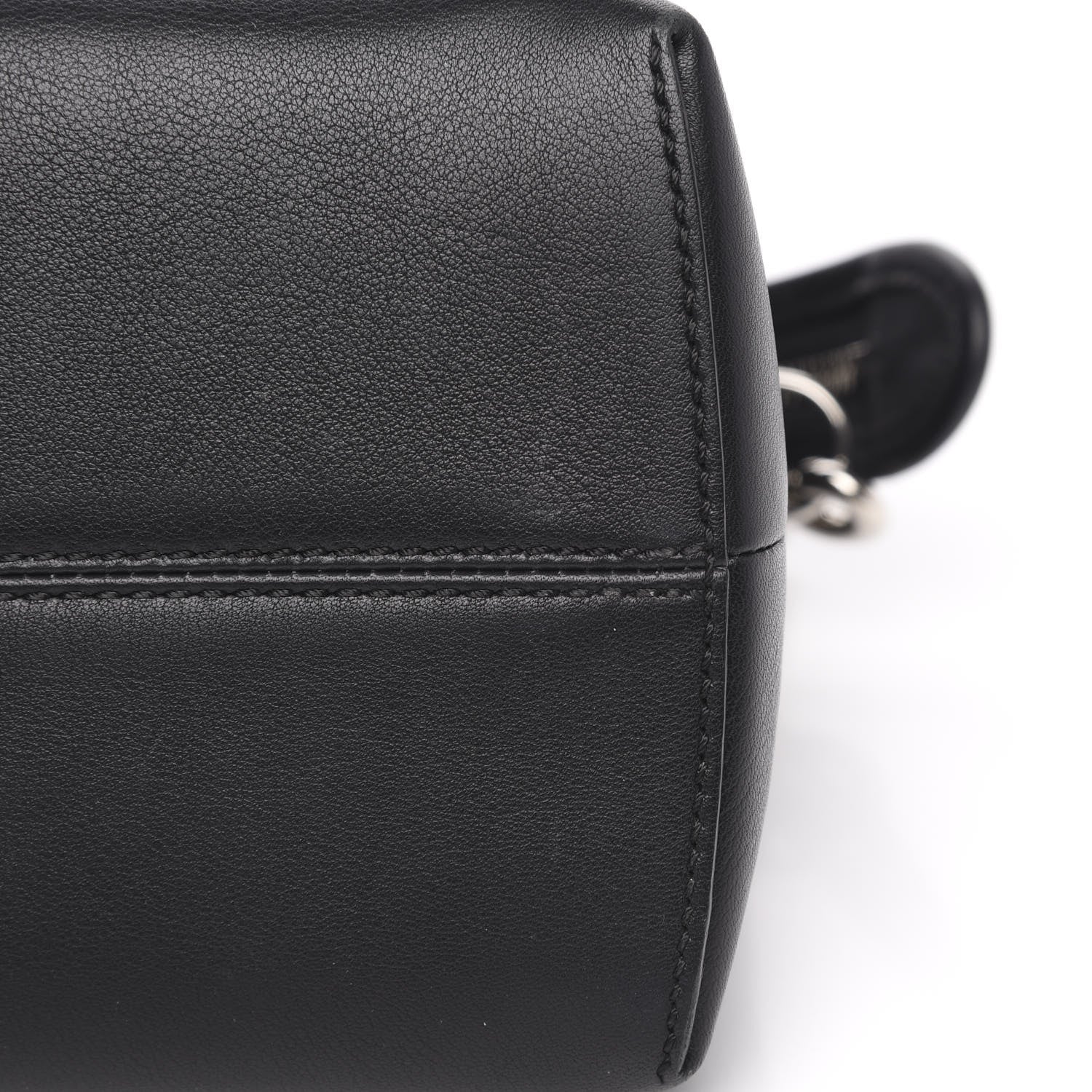 Fendi Vitello Dolce Medium By The Way Boston Bag Black 10 of 13