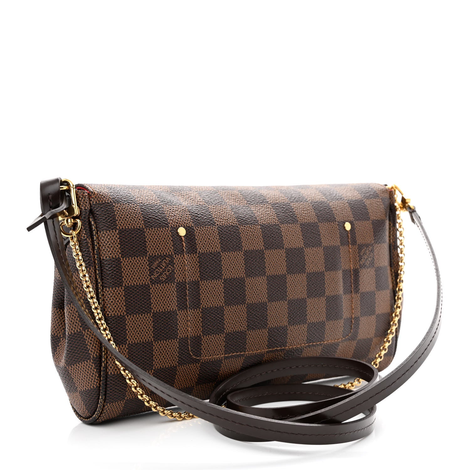 Louis Vuitton Damier Ebene Favorite MM 3 of 11
