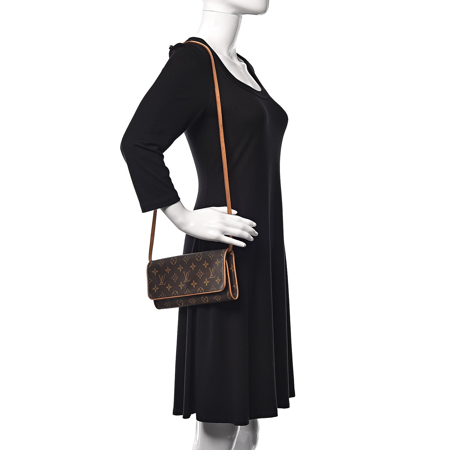 Louis Vuitton Monogram Pochette Twin GM 2 of 13