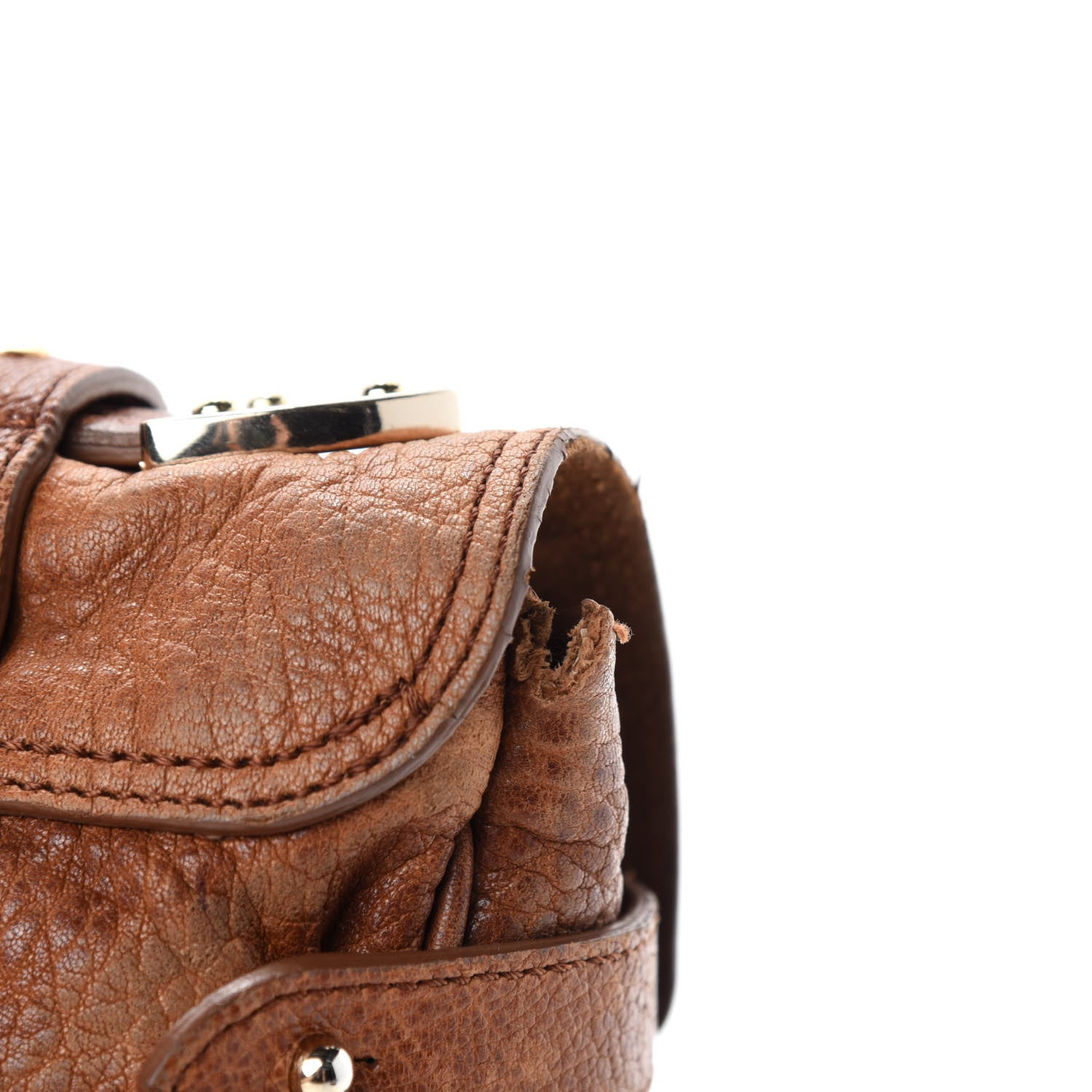 Mulberry Shiny Grained Lambskin Travel Day Oak 13 of 24