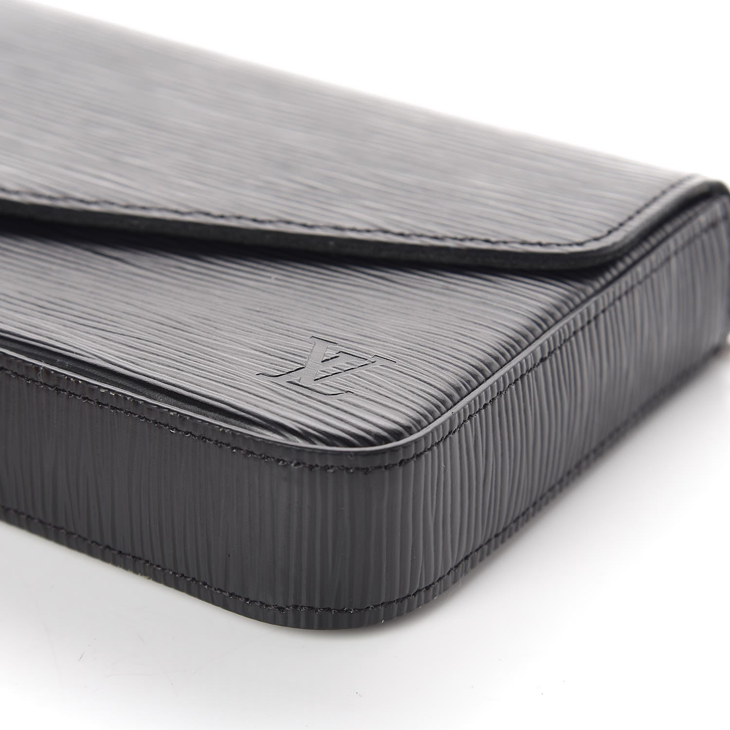 Louis Vuitton Epi Pochette Felicie Black 7 of 9