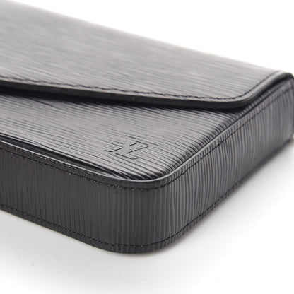 Louis Vuitton Epi Pochette Felicie Black 7 of 9