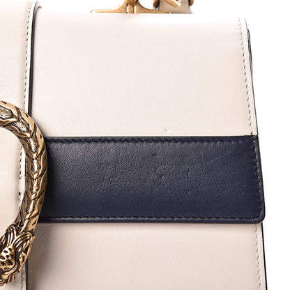 Gucci Calfskin Bamboo Web Medium Dionysus Top Handle Bag White Blue Hibiscus Red 11 of 12