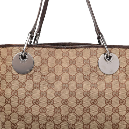 Gucci Monogram Large Eclipse Tote Brown 10 of 14