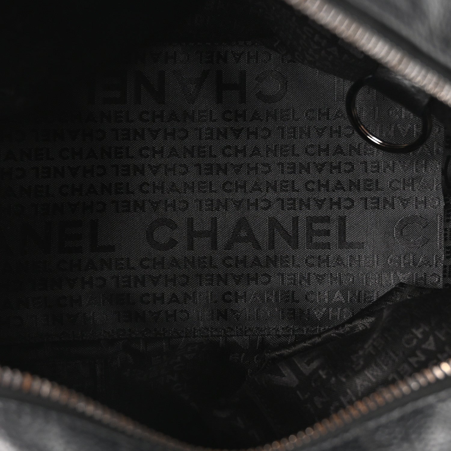 Chanel Caviar Square Stitched Bowler Black 5 of 10