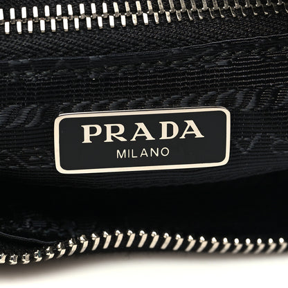 Prada Nylon Tessuto Impuntu Quilted Crossbody Bag Black 6 of 9