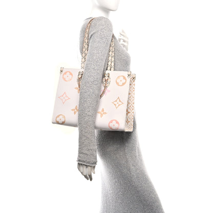 Louis Vuitton Monogram Giant By The Pool 2.0 Onthego MM Beige 2 of 9
